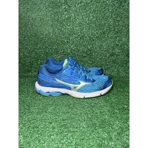Mizuno Wave Catalyst Womens Size 8.5 Blue White Running Walking Shoes Sneakers